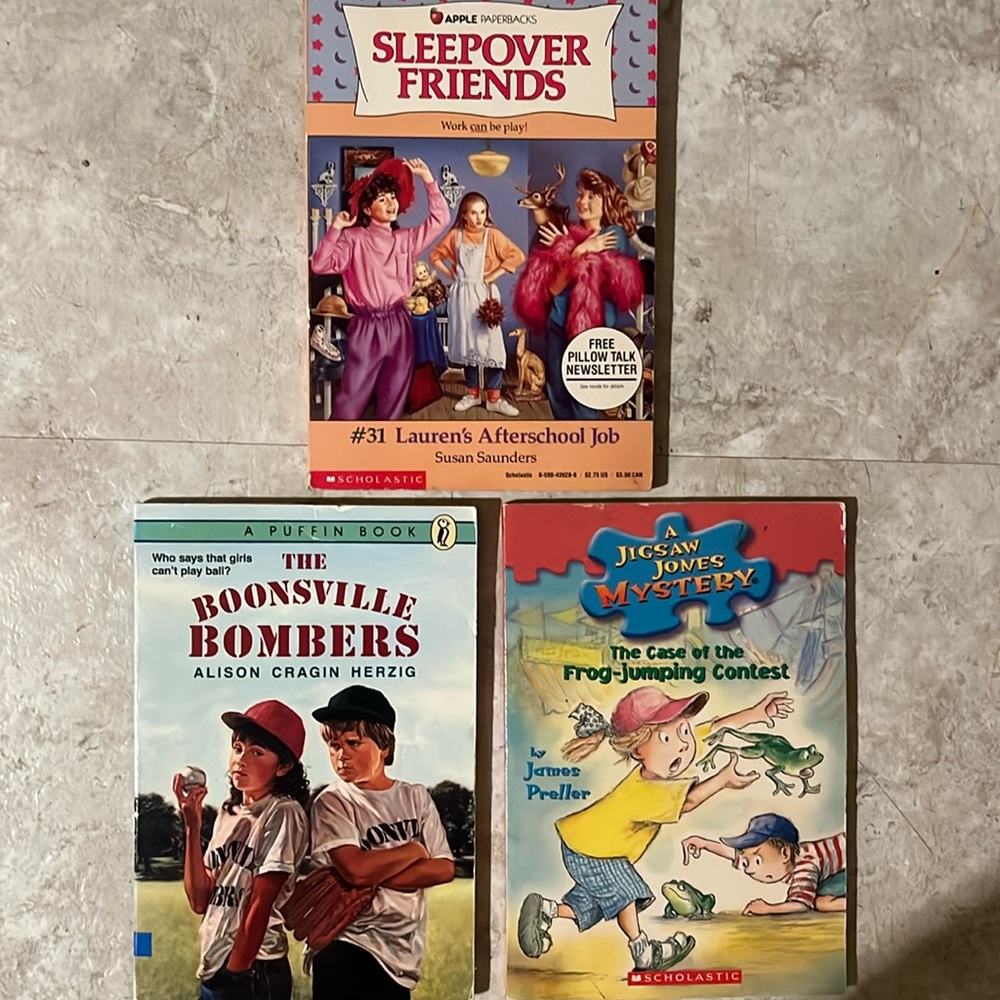 Three Paperback Chapter Books for Kids!